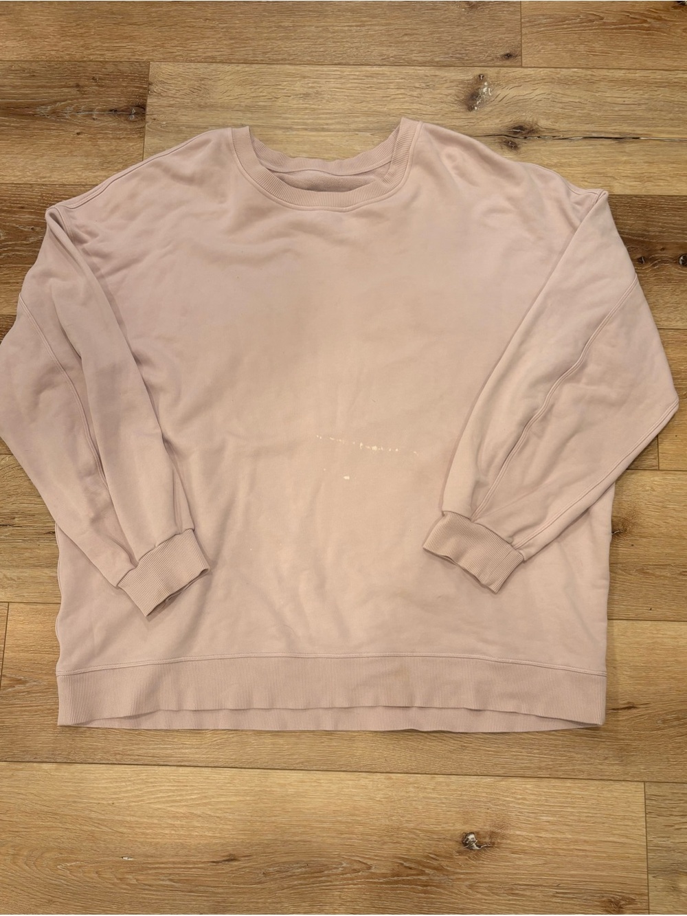 Lululemon Perfectly Oversized Crew Sweatshirt Light Pink / Feather Pink Size 10